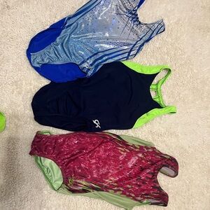 3 GK Gymnastics Leotards